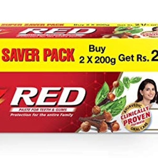 DABUR RED PASTE 2*200G=400G
