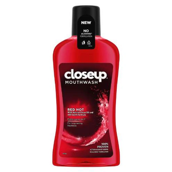 CLOSEUP MOUTHWASH RED HOT 250ML