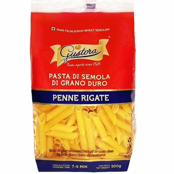 GUSTORA PASTA PENNE RIGATE 500G