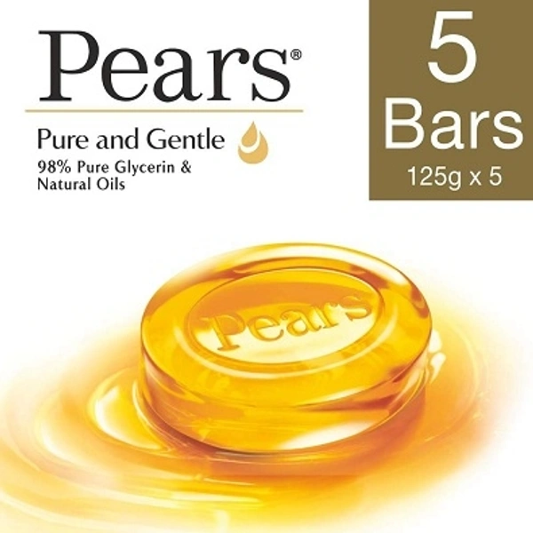 PEARS SOAP PURE&GENTLE 5*125G