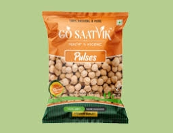 GO SAATVIK KABULI CHANA MEDIUM 1KG