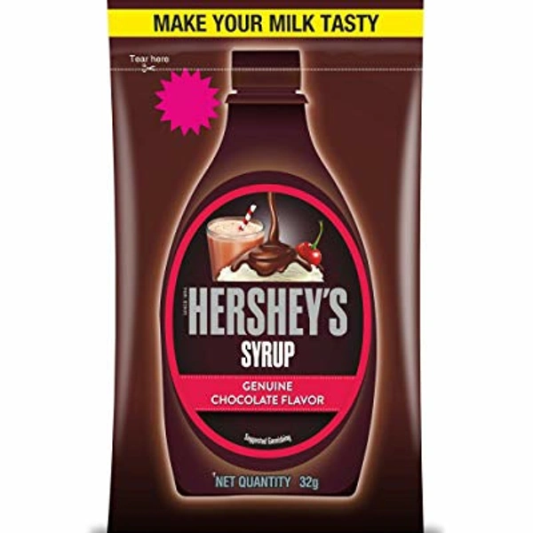 HERSHEY'S SYRUP POUCH CHOCOLATE 32G