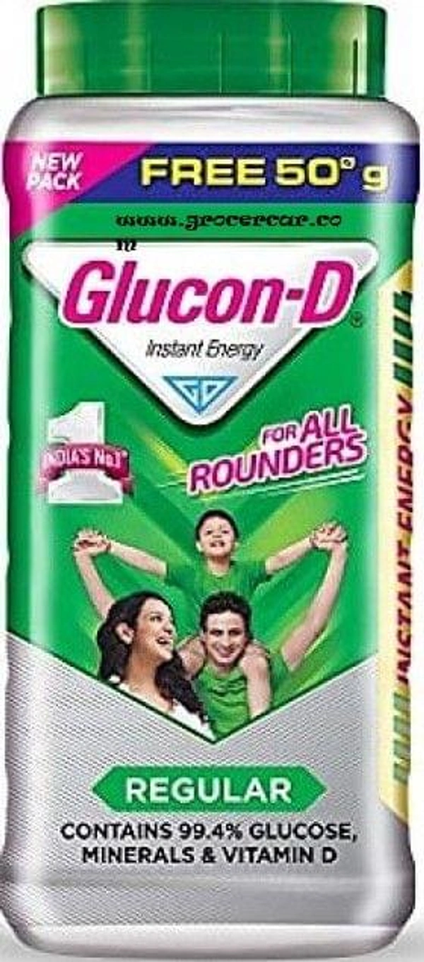 HEINZ GLUCON-D REGULAR 500G