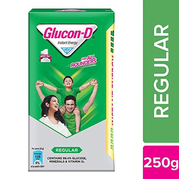 HEINZ GLUCON-D REGULAR 250G