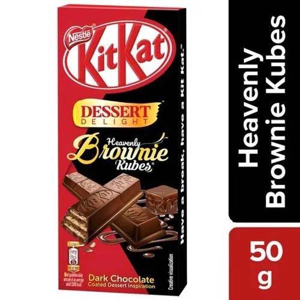 NESTLE KIT KAT DESSERT BROWNIE KUBES 50G