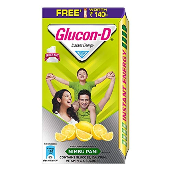 HEINZ GLUCON-D LIME 125G