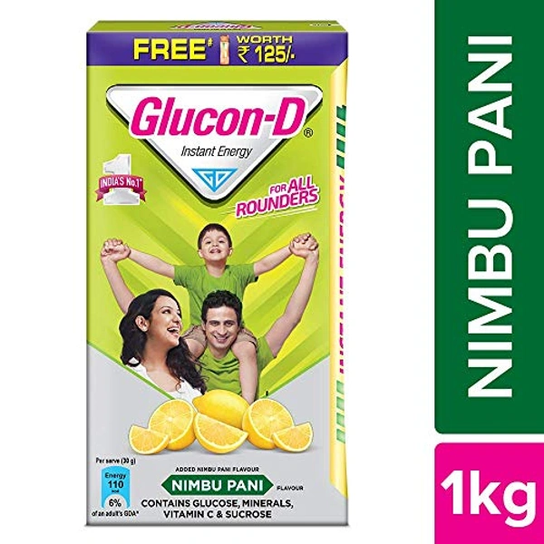 HEINZ GLUCON-D NIMBU PANI 1KG