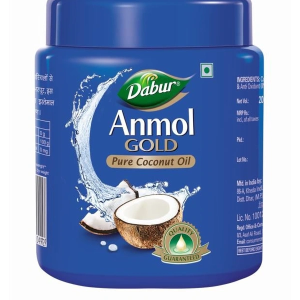 DABUR ANMOL GOLD COCONUT OIL 500ML