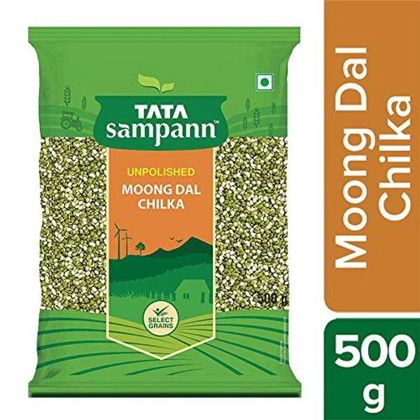 TATA SAMPANN MOONG DAL CHILKA 500G