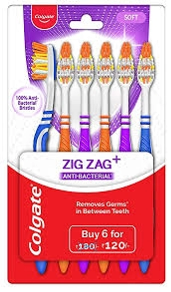 COL TB ZIG ZAG ANTI BACTERIAL 6N PACK