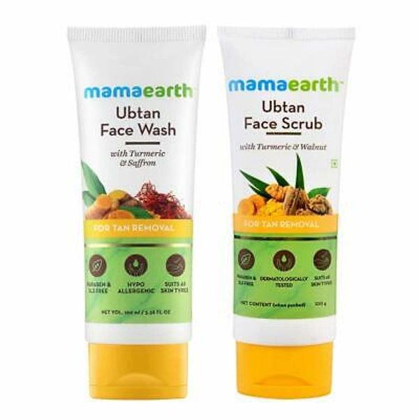 MAMAEARTH UBTAN FACE SCRUB 100G