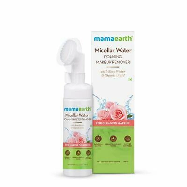 MAMAEARTH MICELLAR WATER FOMING MAKEUP REMOVER 150ML
