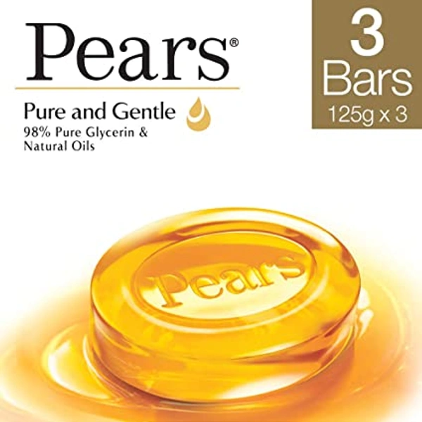 PEARS SOAP PURE&GENTLE 3*125G