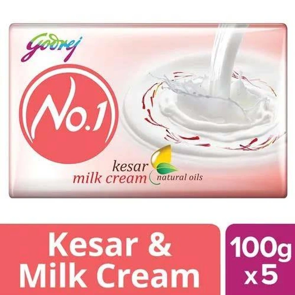GODREJ NO1 SOAP KESAR-MILK 4+1*100G