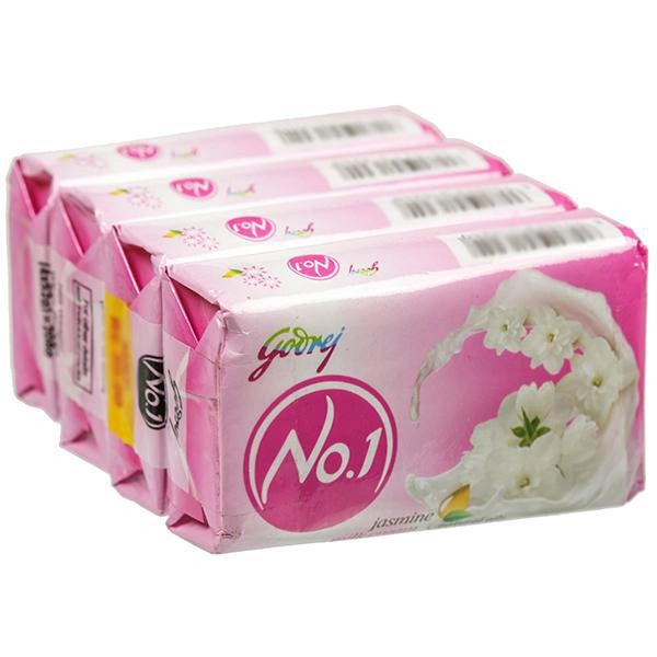 GODREJ NO1 SOAP JASMINE MILK 4+1*100G