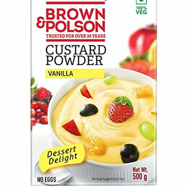 B&P CUSTARD POWDER 500G