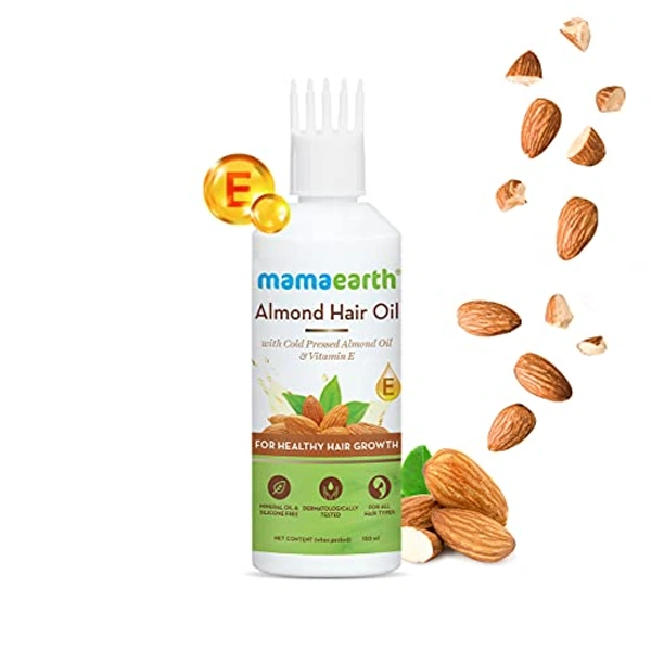 MAMAEARTH ALMOND HAIR OIL 150ML