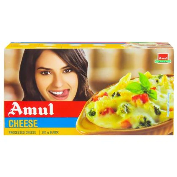 AMUL CHEESE BLOCK 200G