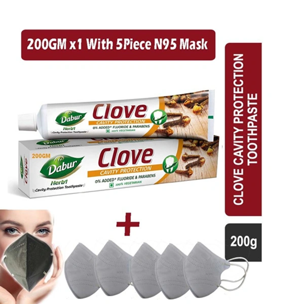 DABUR TOOTHPASTE CLOVE 200GM