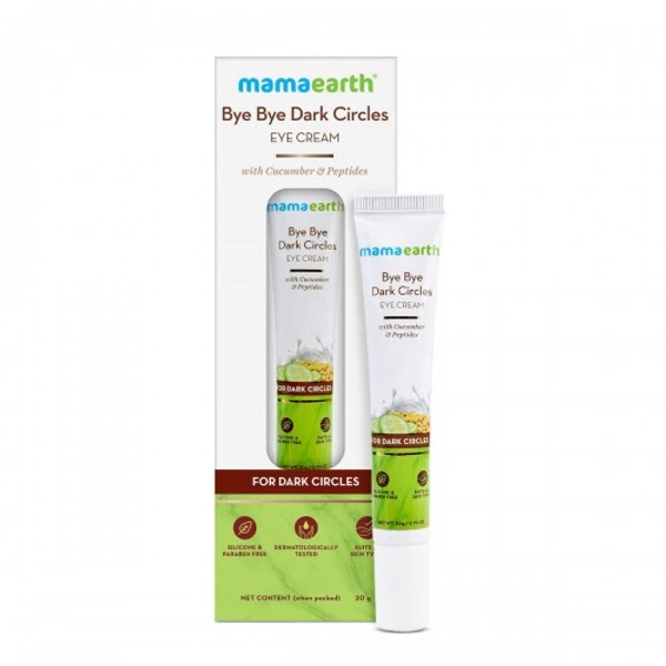 MAMAEARTH BYE BYE DARK CIRCLES EYE CREAM 20G
