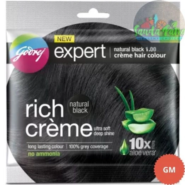 GODREJ EXP RICH CREAM N BLACK-1 20G+20ML