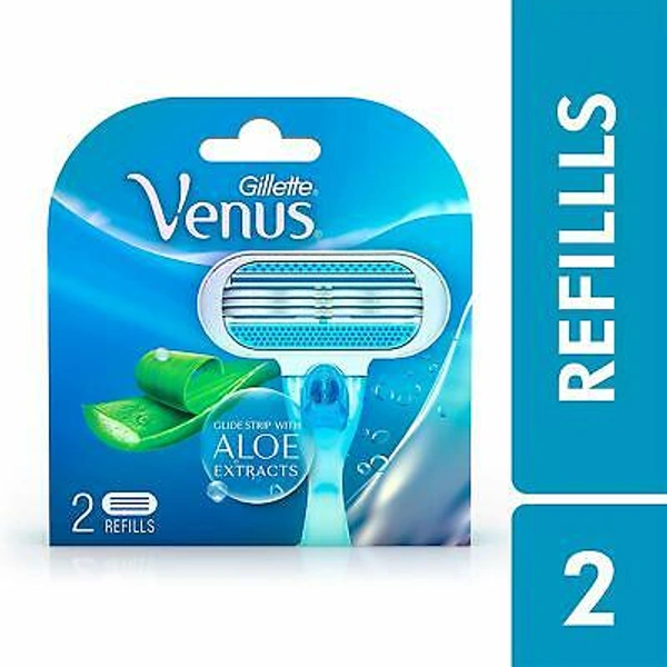 GILETTE CART VENUS GLIDE ALOE 2N