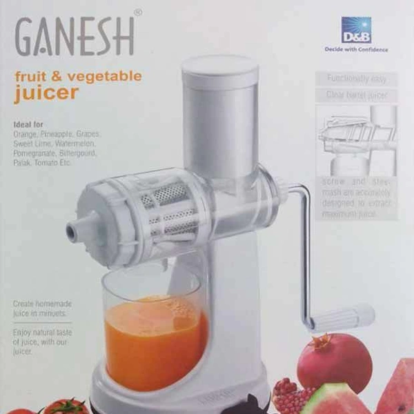GANESH FRUIT & VEGETABLE JUICER 1N
