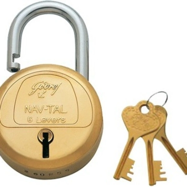 GODREJ ROUND PADLOCK 6LEVERS
