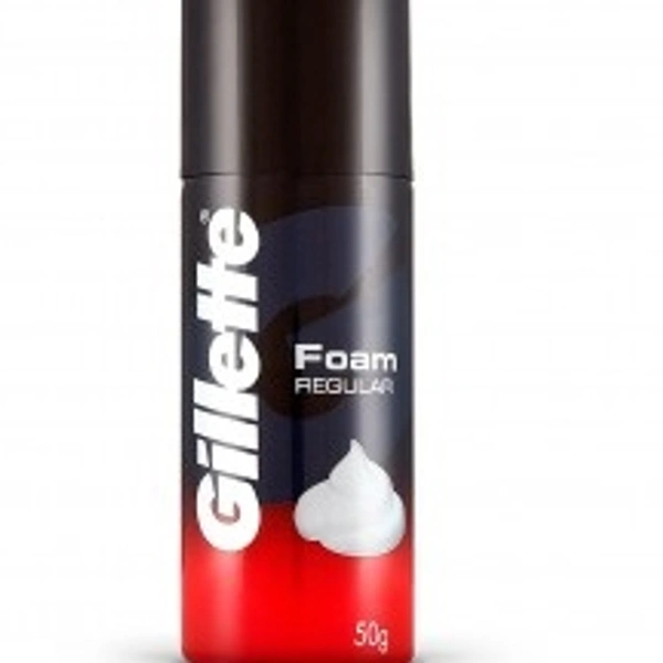 GILETTE SH FOAM REGULAR 50G