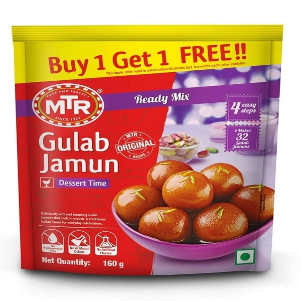MTR GULAB JAMUN 1+1 P 175G