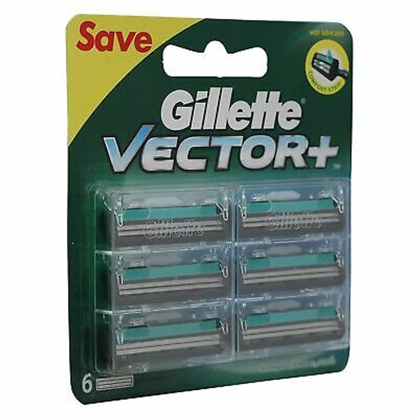 GILETTE VECTOR+ CARTRIDGE 6N