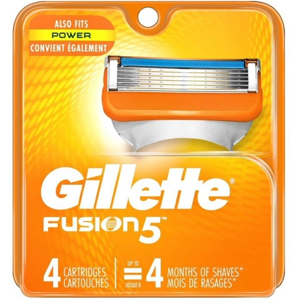 GILETTE FUSION 4CART