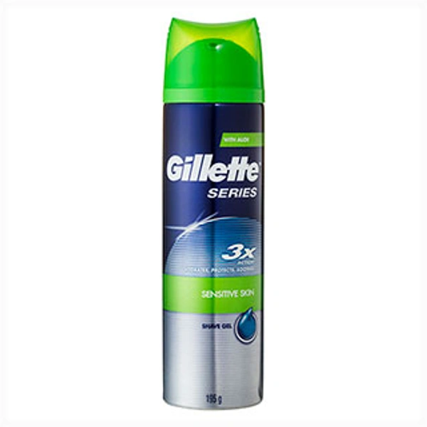 GILETTE SH GEL SERIES SENSITIVE 195G