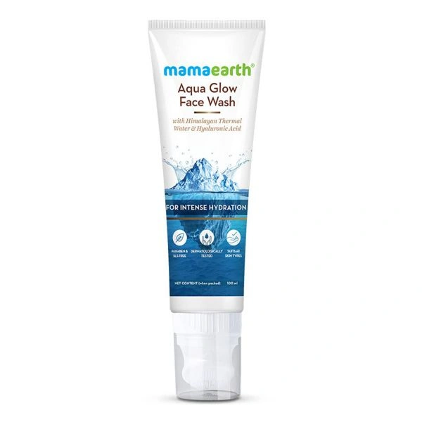 MAMAEARTH AQUA GLOW FACE WASH 100ML