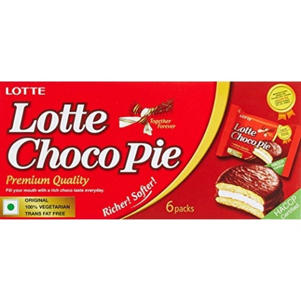 LOTTE CHOCO PIE 168G