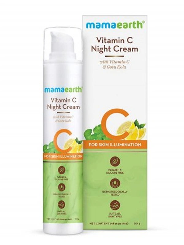MAMAEARTH VITAMIN C NIGHT CREAM 50G