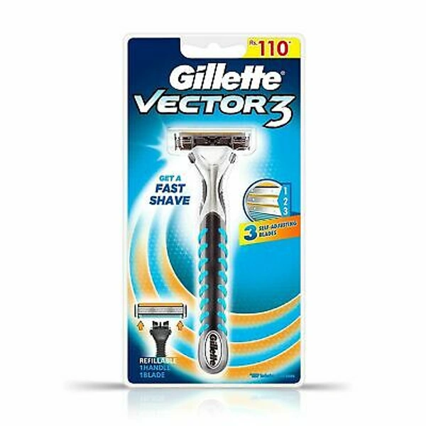 GILETTE BLADE VECTOR3 4CAR