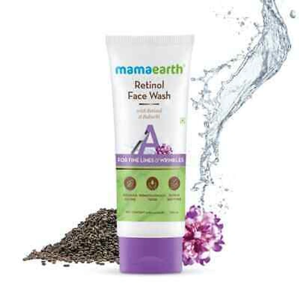 MAMAEARTH RETINOL FACE WASH 100ML