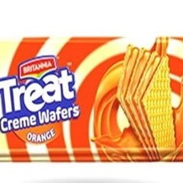 BRI TREAT CREAM WAFERS ORANGE