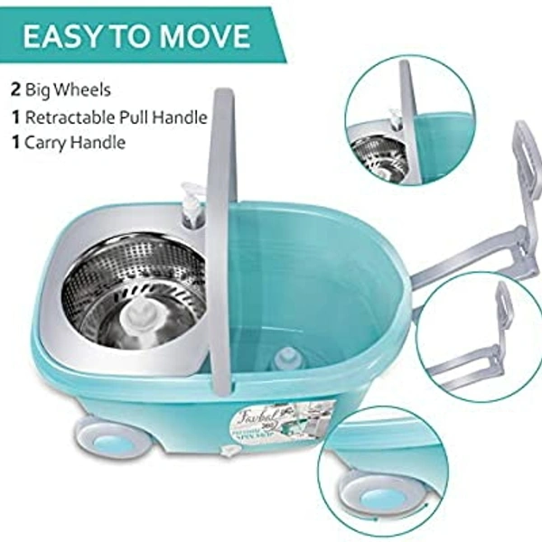 GANESH MOP MASTER CLEAN PP WHEEL 1N