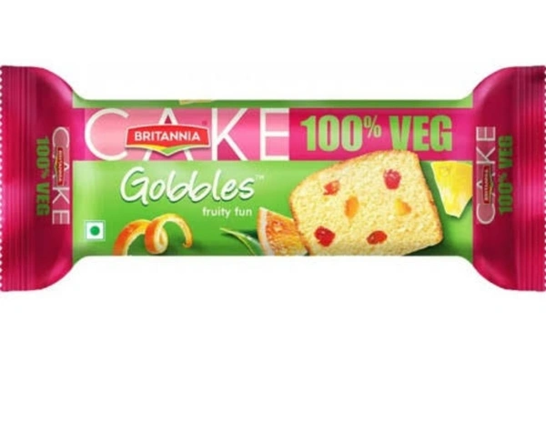 BRI GOBBLES FRUITY FUN CAKES 35G