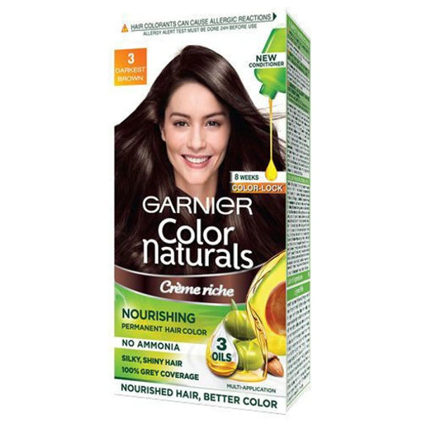 GAR COLOR DARKEST BROWN NO 3 70+60ML