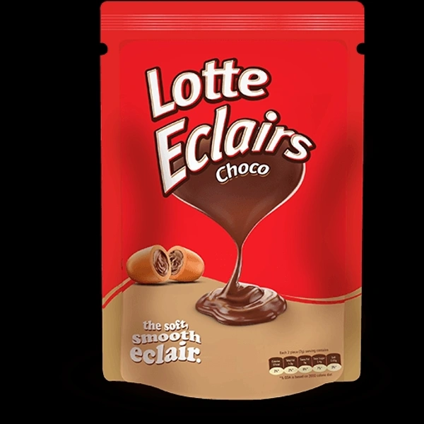 LOTTE ECLAIRS CHOCO 170G