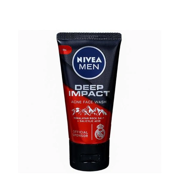 NIVEA MEN DEEP IMPACT ACNE FACE WASH 50G