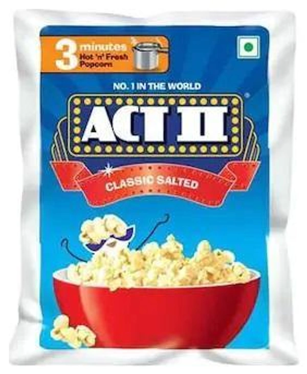 ACT II POPCORN CLASSIC SALTED 60G