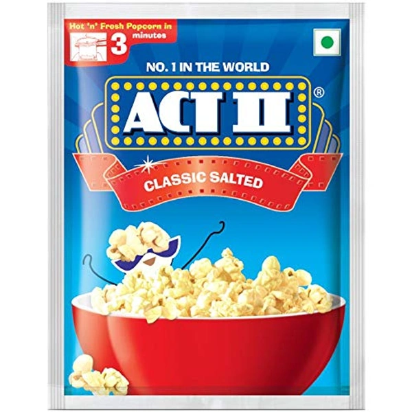 ACT II POPCORN SALTED 50G