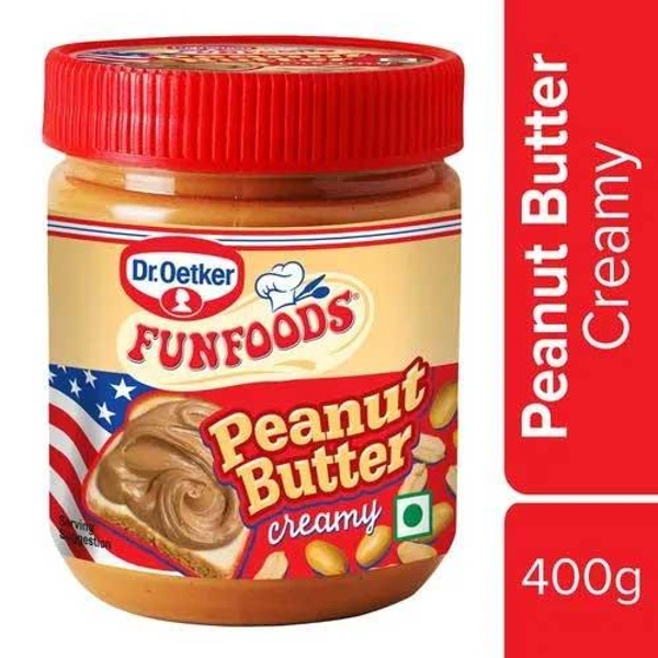 FUNFOODS PEANUT BUTTER CREAMY 400G