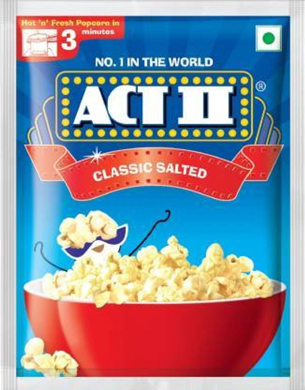 ACT II SLASSIC SALTED 150G PARTY PACK