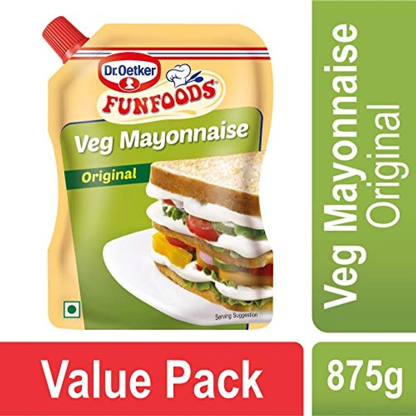 FUNFOODS VEG MAYO ORIGINAL 875G