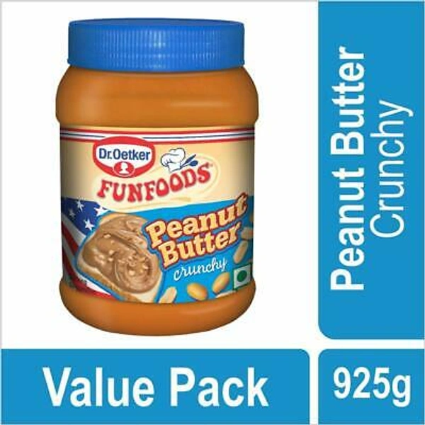 FUNFOODS PEANUT BUTTER CRUNCHY 925G